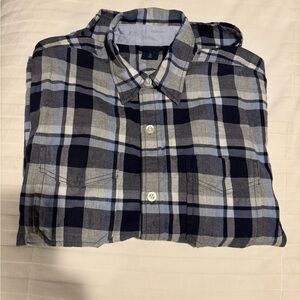 Gap boys size large(10) plaid  Button down shirt